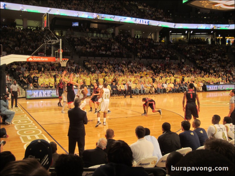 Tech vs. UGA - 12/4/12.