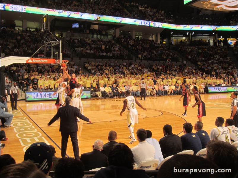 Tech vs. UGA - 12/4/12.