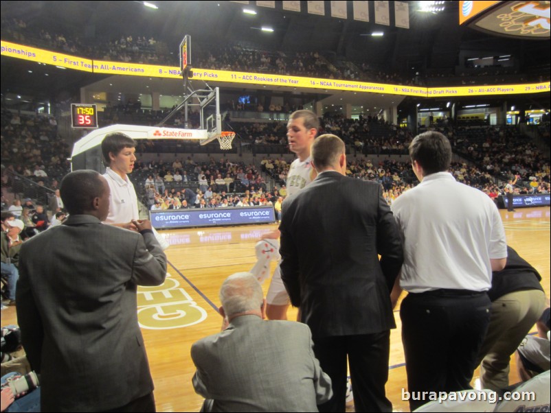 Tech vs. Chattanooga - 1/2/13.