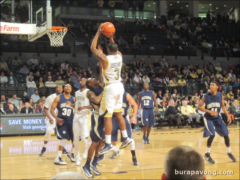 Tech vs. Chattanooga - 1/2/13.