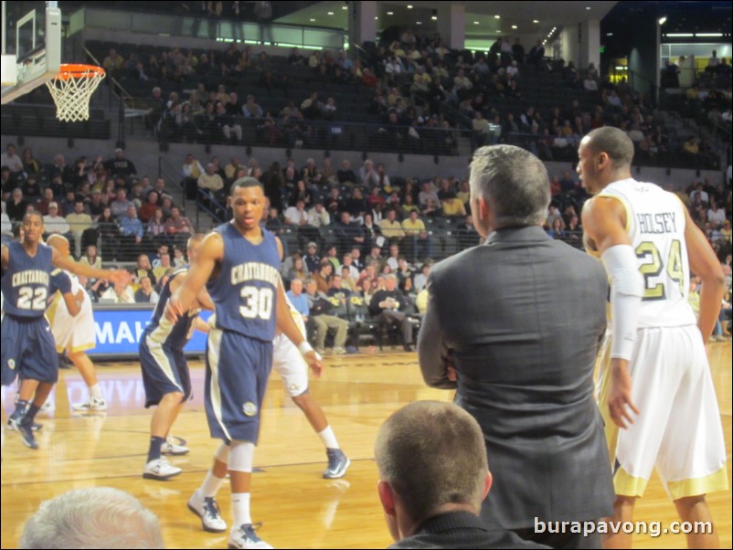 Tech vs. Chattanooga - 1/2/13.