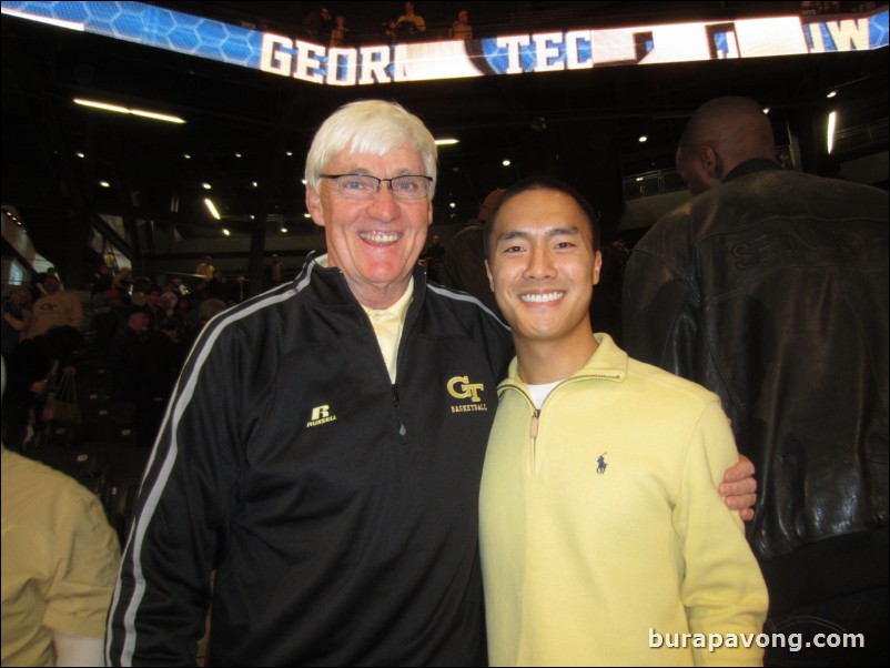 Bobby Cremins, former Georgia Tech men's basketball head coach.