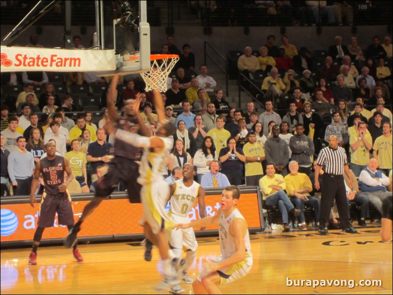 Tech vs. FSU. 2/5/13.