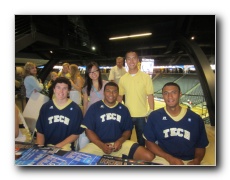 Brooks Doyle, Corey Heyward, Chris Bolden.