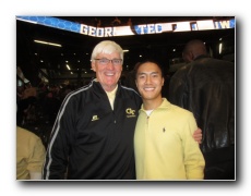 Bobby Cremins, former Georgia Tech men's basketball head coach.