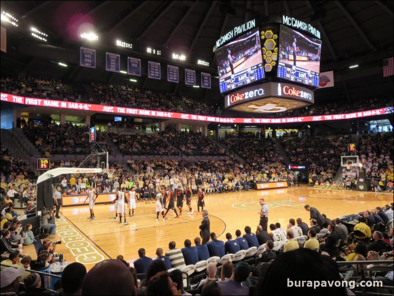 January 18, 2014. Tech vs. Miami.