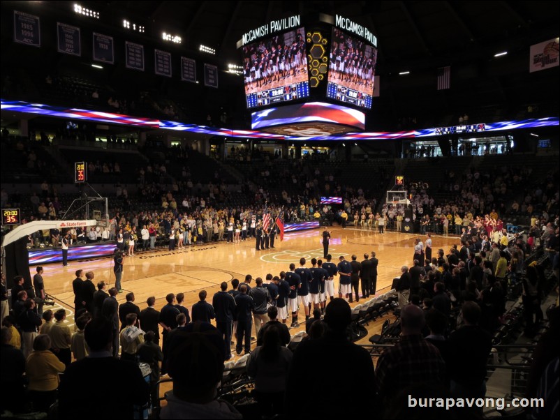 February 13, 2014. Tech vs. Boston College.