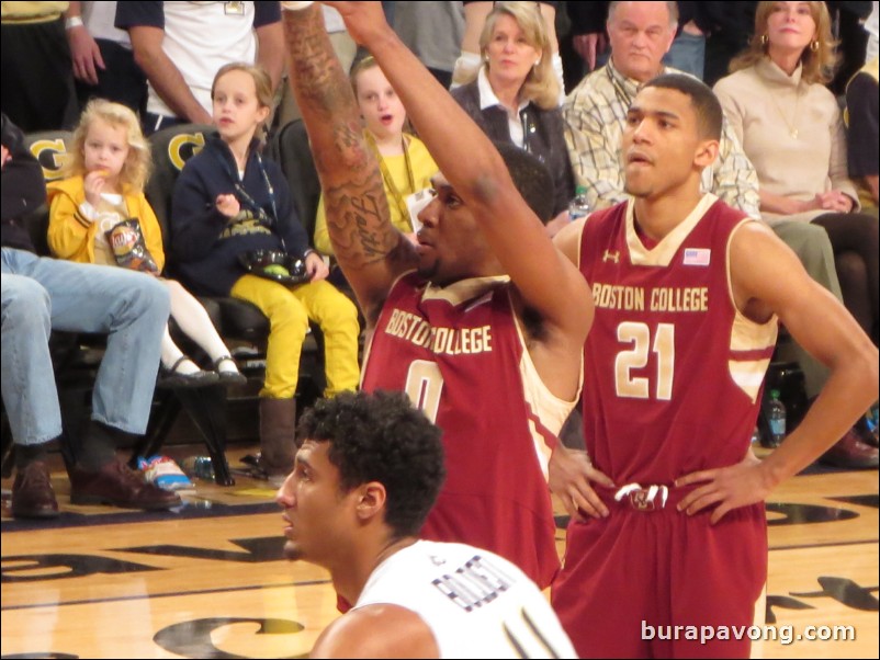 February 13, 2014. Tech vs. Boston College.