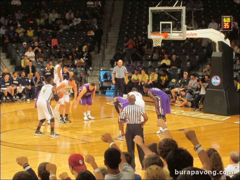 November 1, 2013. Tech vs. Young Harris (Exhibition).