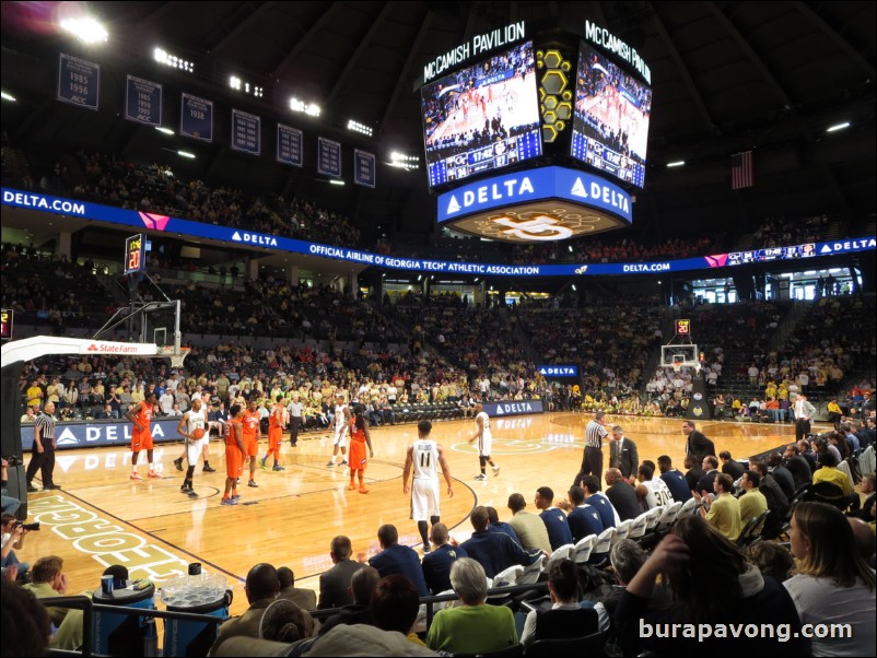 February 22, 2014. Tech vs. Clemson.