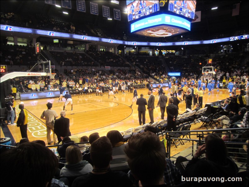 November 8, 2013. Tech vs. Presbyterian (Season Opener).