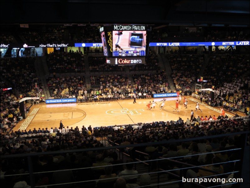 March 8, 2014. Tech vs. Virginia Tech. Senior Day.