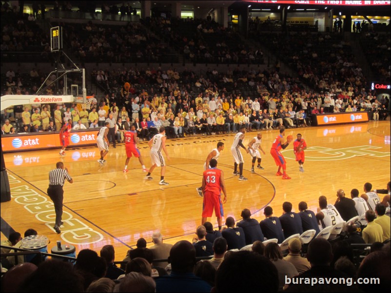 November 20, 2013. Tech vs. Dayton.