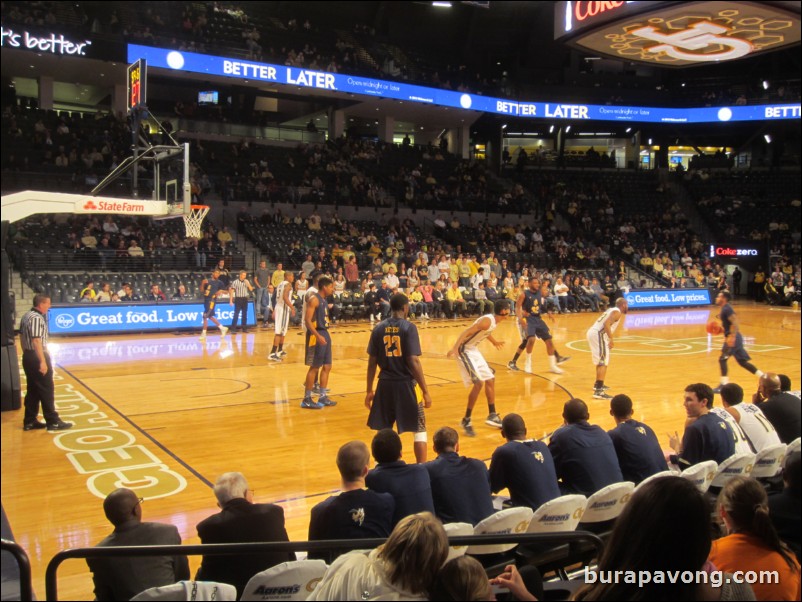 November 25, 2013. Tech vs. North Carolina A&T.