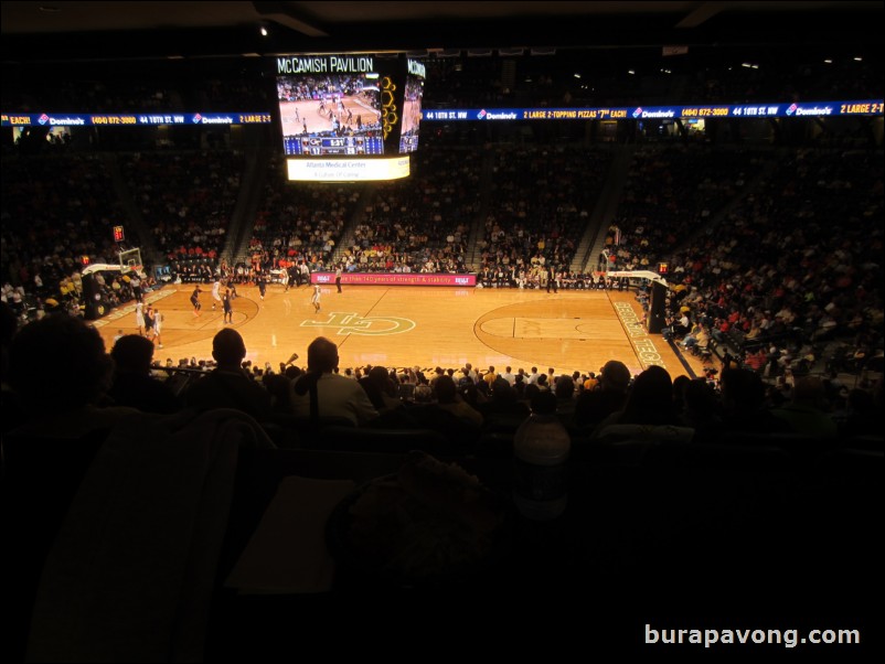 December 3, 2013. Tech vs. Illinois. ACC-Big Ten Challenge.