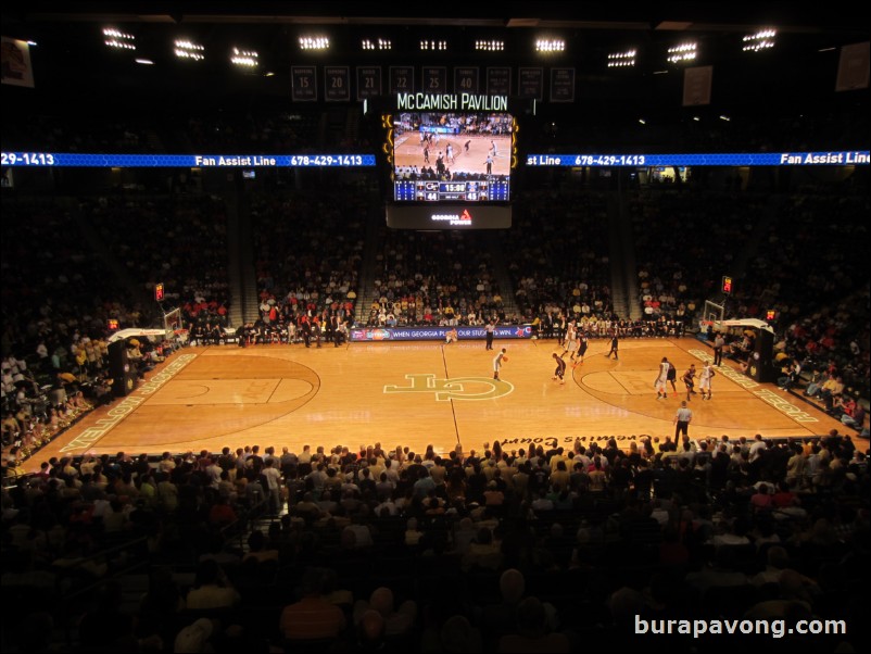 December 3, 2013. Tech vs. Illinois. ACC-Big Ten Challenge.