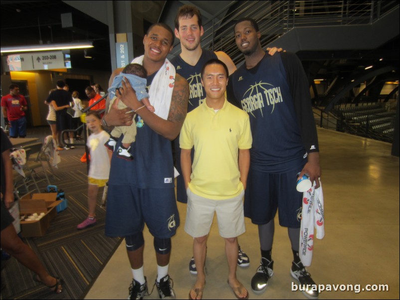 Marcus Georges-Hunt, Daniel Miller, and Robert Carter, Jr.