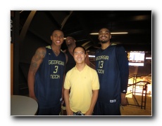 Marcus Georges-Hunt, Charles Mitchell, Robert Sampson.