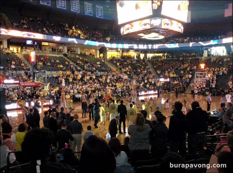 Georgia Tech vs. Pittsburgh. Senior day. 3/5/2016.