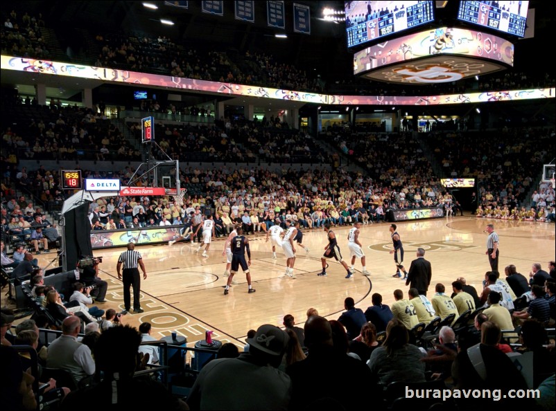 Georgia Tech vs. Pittsburgh. Senior day. 3/5/2016.