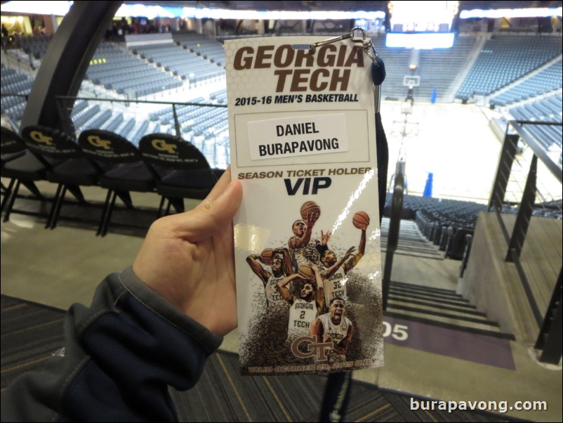 Georgia Tech men's basketball season ticket holder event. 10/29/2015.Georgia Tech men's basketball season ticket holder event. 10/29/2015.