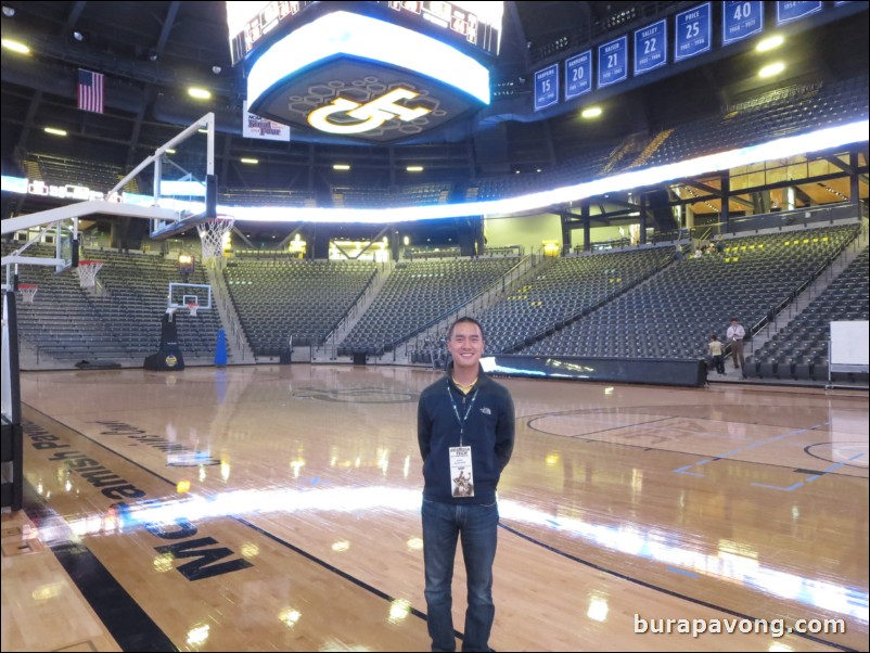 Georgia Tech men's basketball season ticket holder event. 10/29/2015.