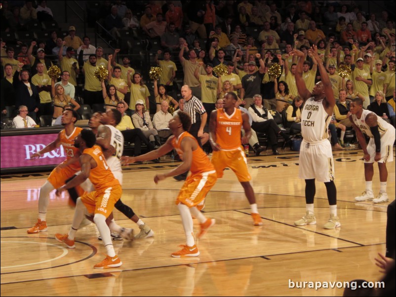 Georgia Tech vs. Tennessee. 11/16/2015.