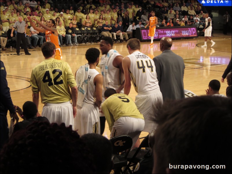 Georgia Tech vs. Tennessee. 11/16/2015.