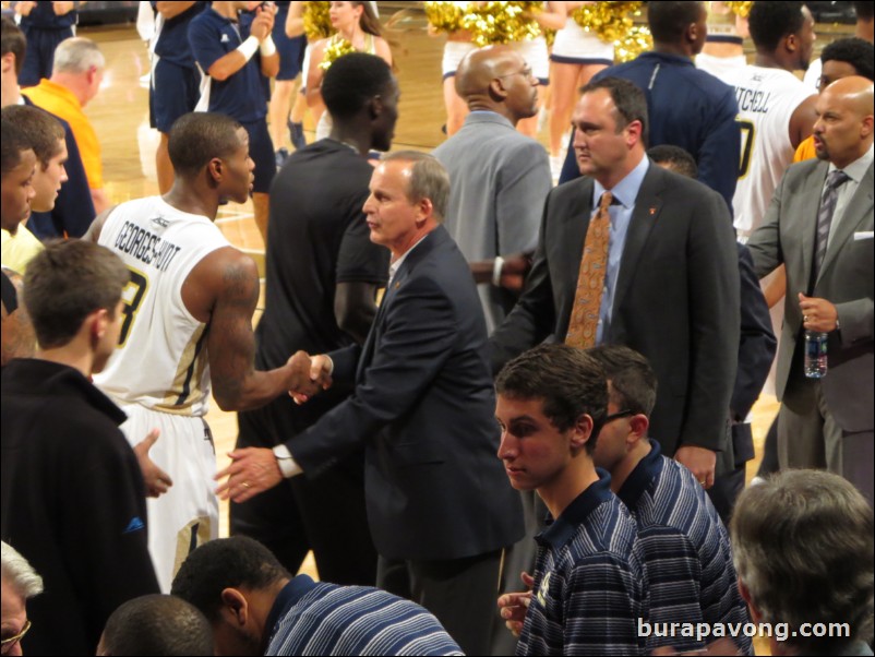 Georgia Tech vs. Tennessee. 11/16/2015.