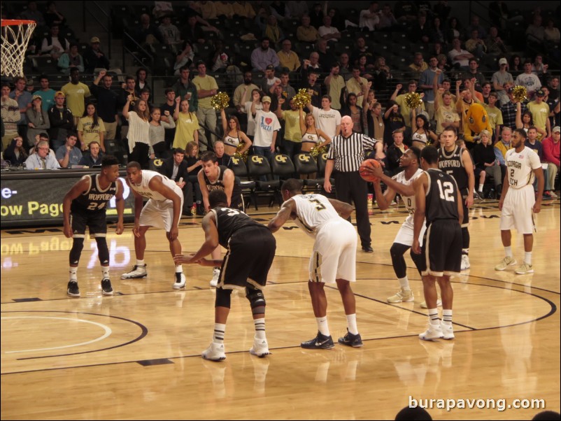 Georgia Tech vs. Wofford. 12/1/2015.