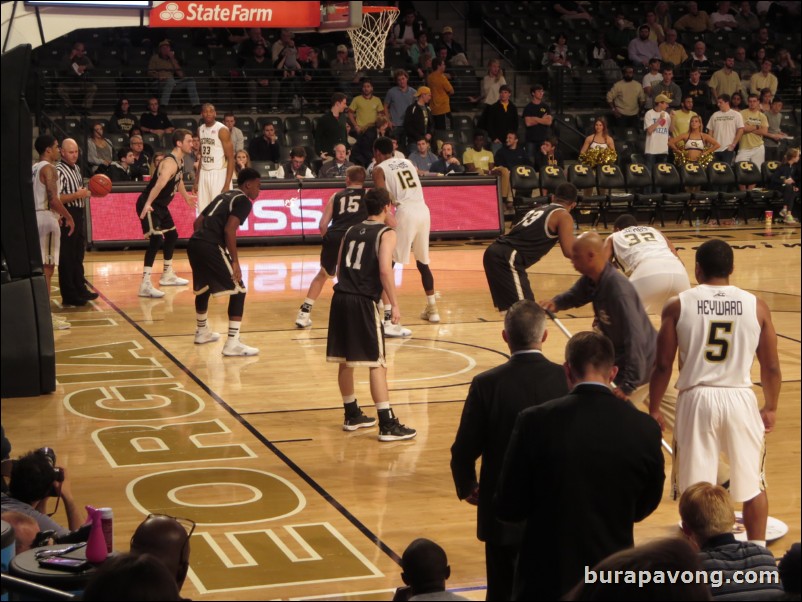 Georgia Tech vs. Wofford. 12/1/2015.