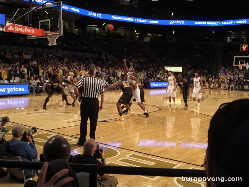 Georgia Tech vs. Virginia Commonwealth. 12/15/2015.