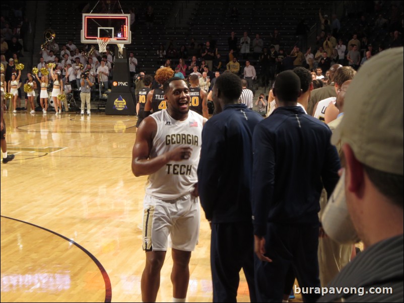 Georgia Tech vs. Virginia Commonwealth. 12/15/2015.