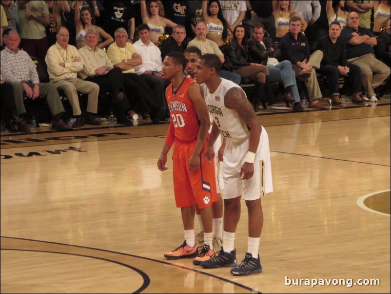 Georgia Tech vs. Clemson. 2/23/2016.