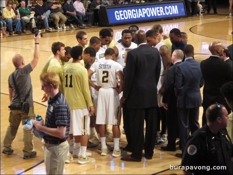 Georgia Tech vs. Pittsburgh. Senior day. 3/5/2016.