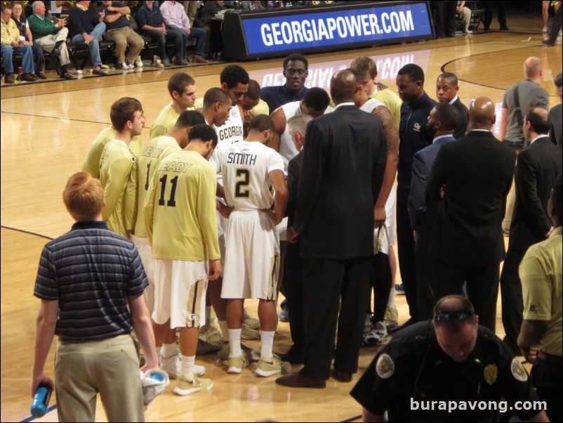 Georgia Tech vs. Pittsburgh. Senior day. 3/5/2016.