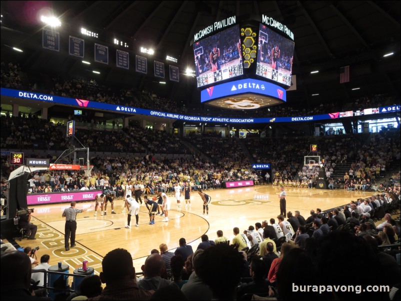 Georgia Tech vs. Pittsburgh. Senior day. 3/5/2016.