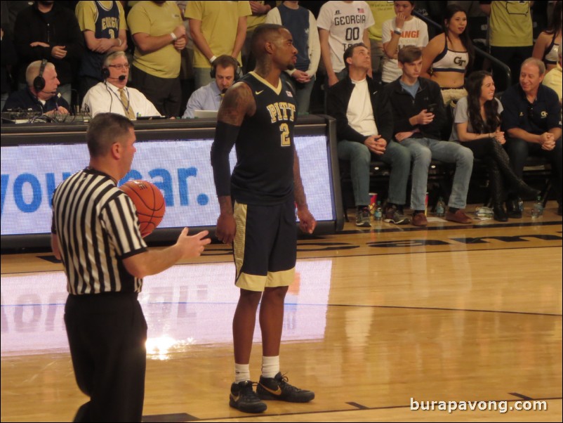 Georgia Tech vs. Pittsburgh. Senior day. 3/5/2016.