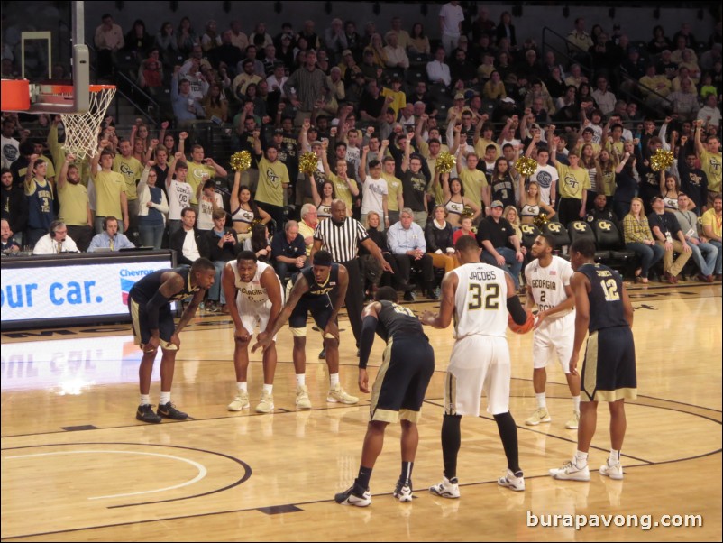 Georgia Tech vs. Pittsburgh. Senior day. 3/5/2016.