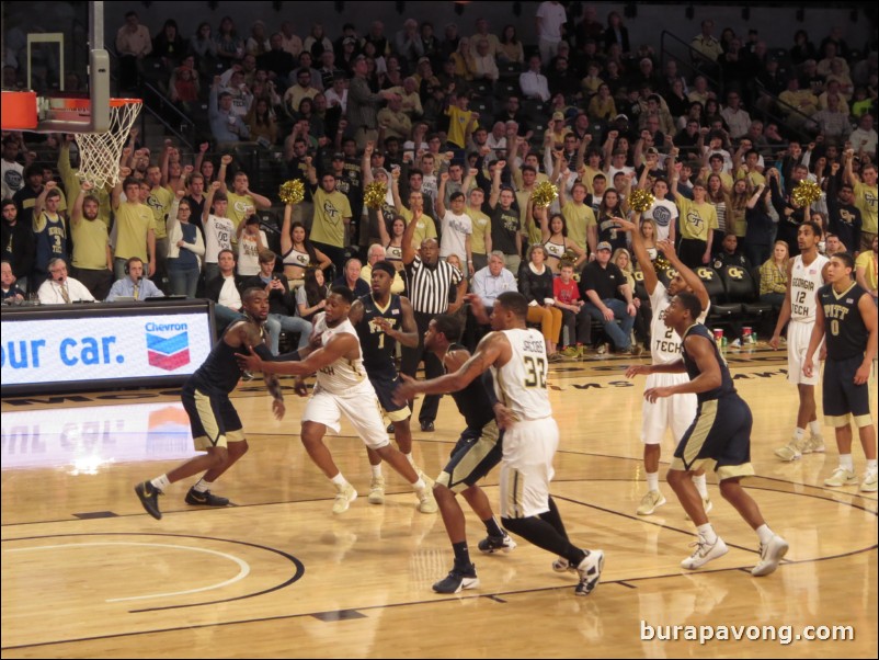 Georgia Tech vs. Pittsburgh. Senior day. 3/5/2016.