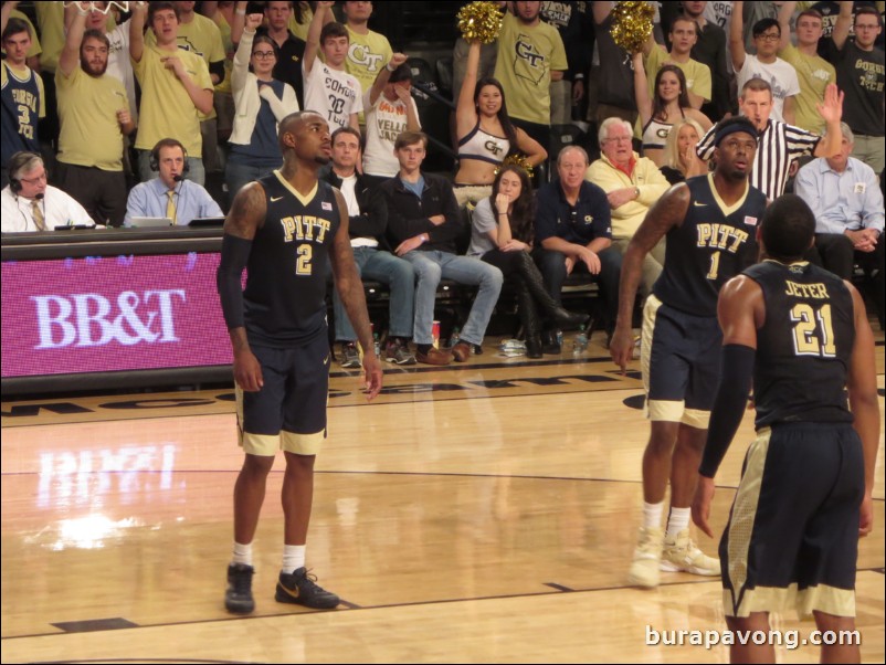 Georgia Tech vs. Pittsburgh. Senior day. 3/5/2016.