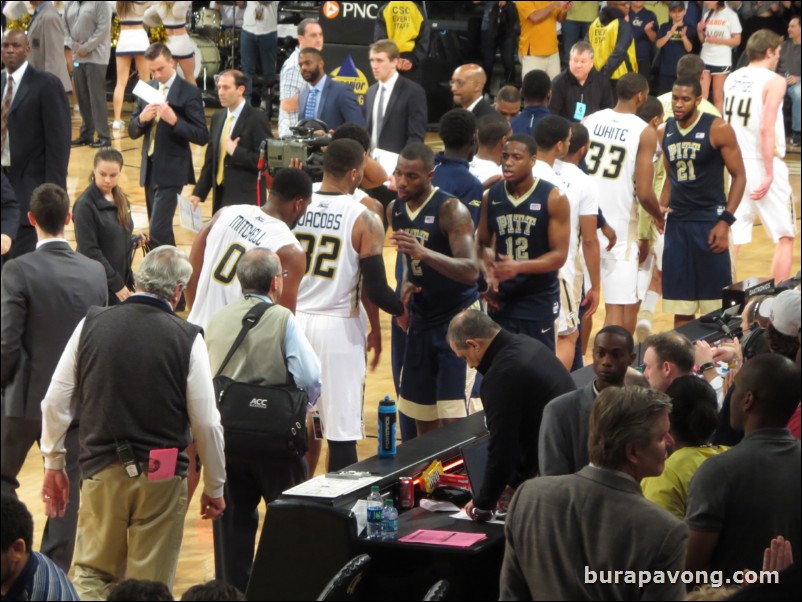 Georgia Tech vs. Pittsburgh. Senior day. 3/5/2016.