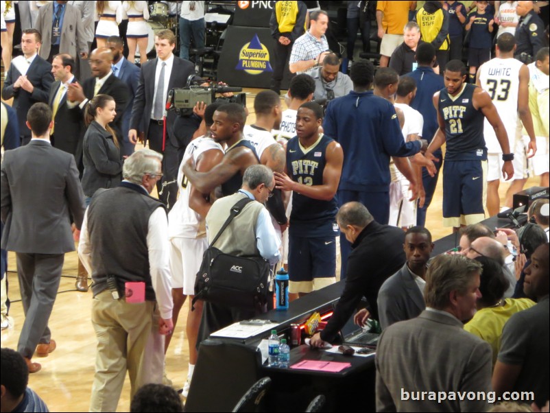 Georgia Tech vs. Pittsburgh. Senior day. 3/5/2016.Georgia Tech vs. Pittsburgh. Senior day. 3/5/2016.