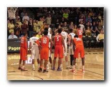 Georgia Tech vs. Clemson. 2/23/2016.