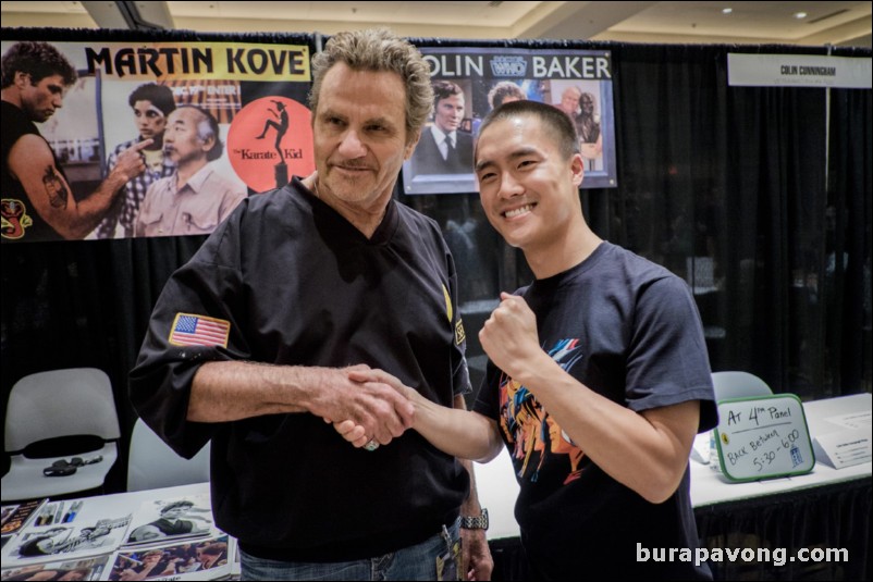 August 29, 2014. Martin Kove, Cobra Kai Sensei John Kreese from the Karate Kid movies.