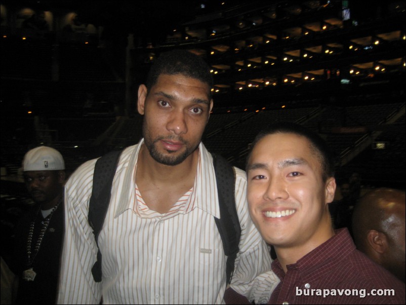 March 25, 2009. Tim Duncan of the San Antonio Spurs.