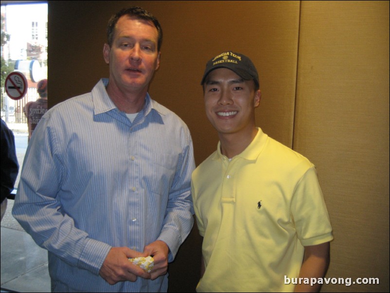 March 6, 2010. Mark Price, former Tech point guard and four-time NBA All-Star.