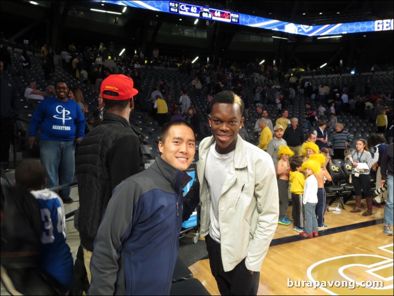 January 25, 2015. Dennis Schroder.