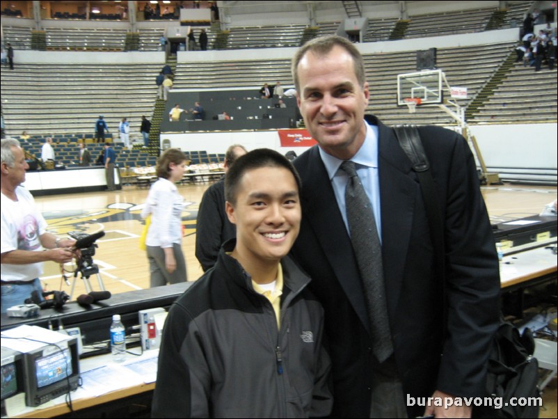 March 1, 2007. Jay Bilas, ESPN college basketball analyst and former Duke Blue Devil.