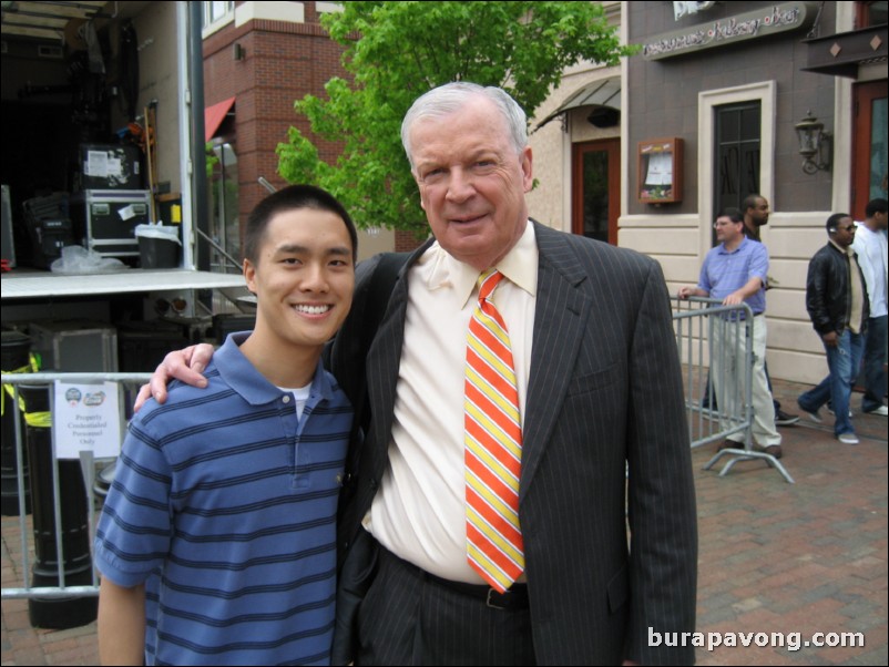 March 31, 2007. Digger Phelps, longtime college basketball analyst and former Notre Dame coach.